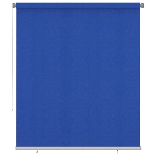 Outdoor Roller Blind 205(W)x230(H) cm Blue HDPE