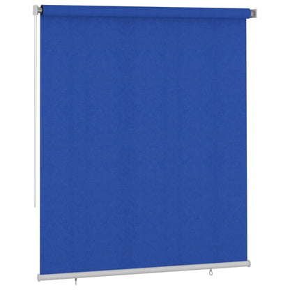 Outdoor Roller Blind 200x230 cm Blue HDPE