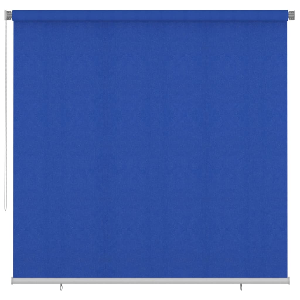 Outdoor Roller Blind 245(W)x230(H) cm Blue HDPE