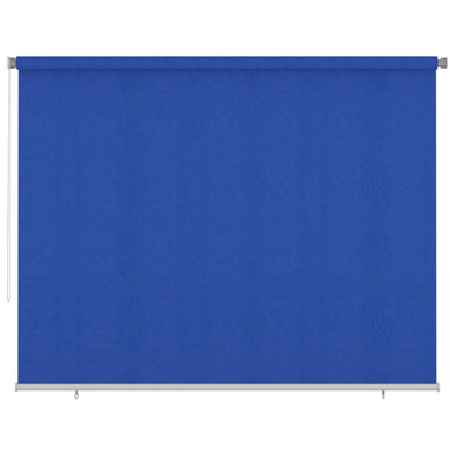 Outdoor Roller Blind 300x230 cm Blue HDPE