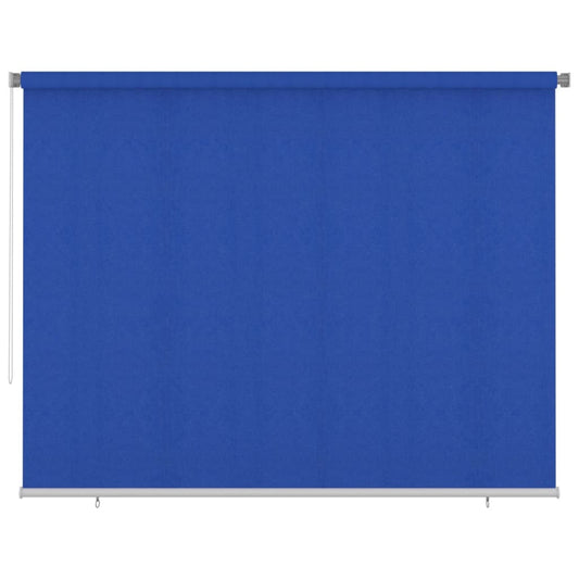 Outdoor Roller Blind 305(W)x230(H) cm Blue HDPE