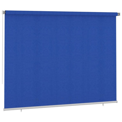 Outdoor Roller Blind 300x230 cm Blue HDPE