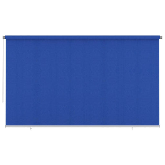 Outdoor Roller Blind 405(W)x230(H) cm Blue HDPE
