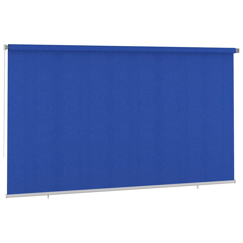 Outdoor Roller Blind 405(W)x230(H) cm Blue HDPE