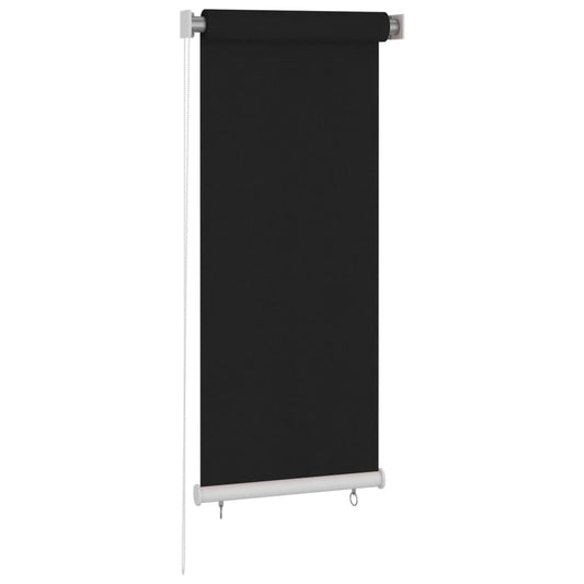 Outdoor Roller Blind 65(W)x140(H) cm Black