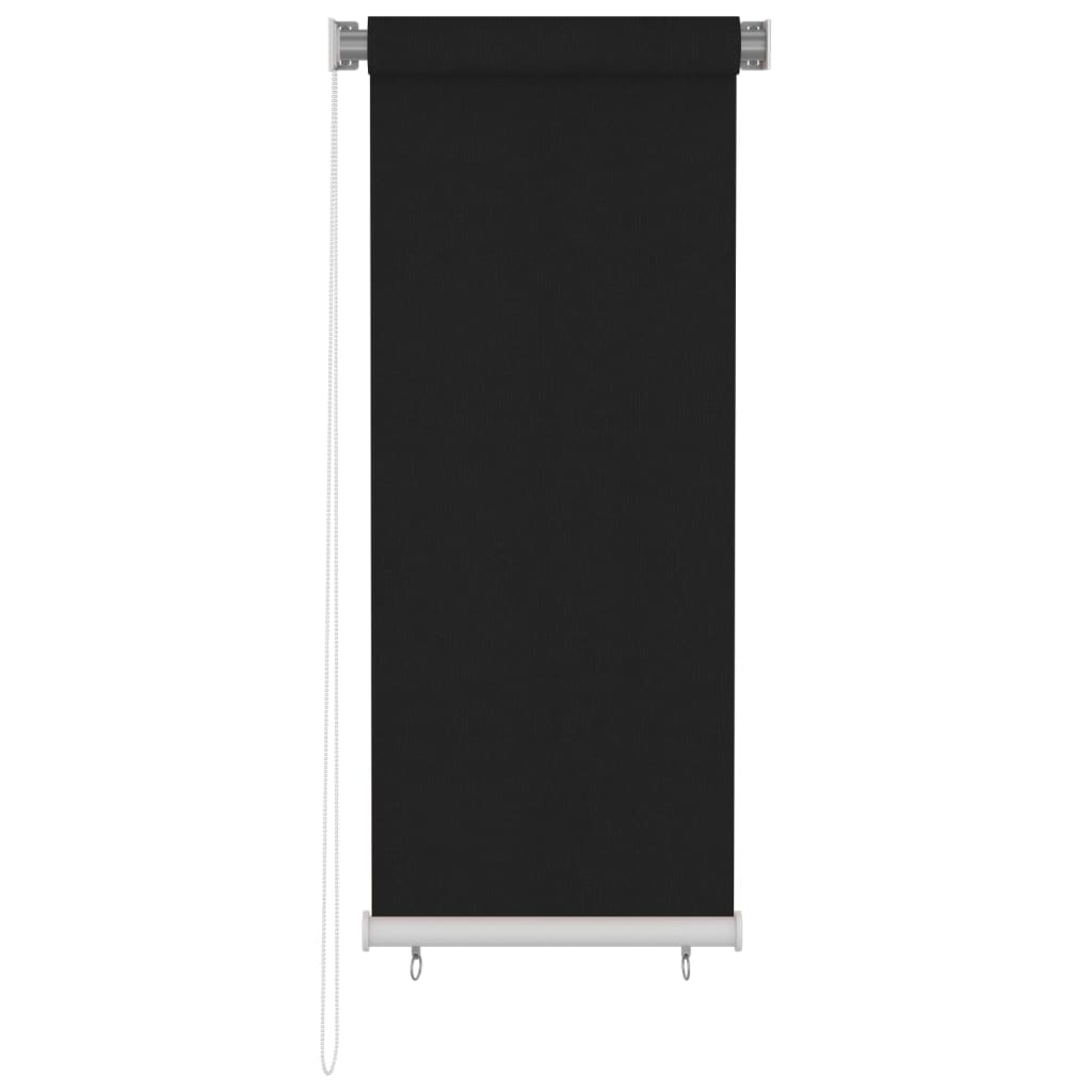 Outdoor Roller Blind 65(W)x140(H) cm Black