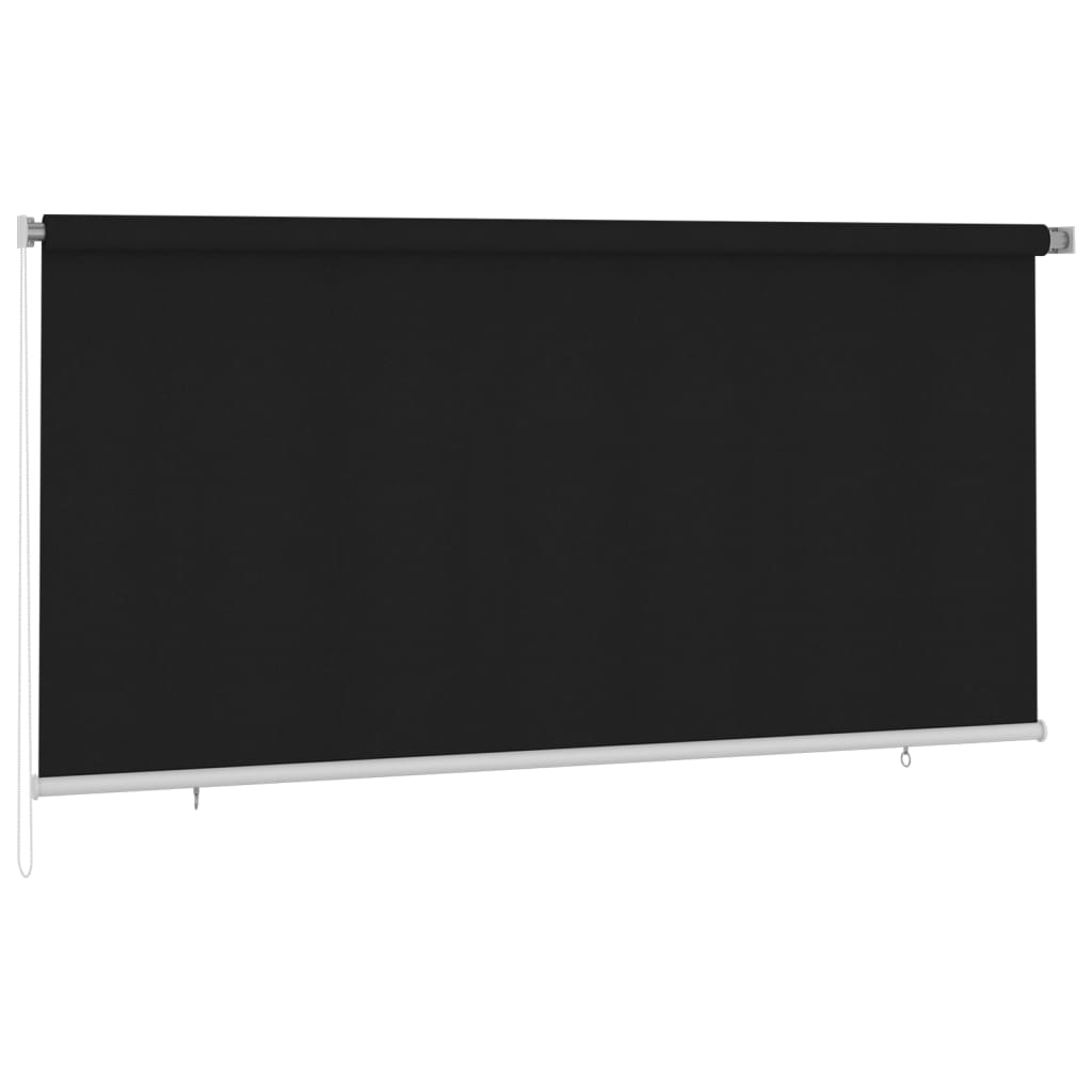 Outdoor Roller Blind 300x140 cm Black