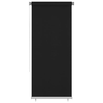 Outdoor Roller Blind 100x230 cm Black