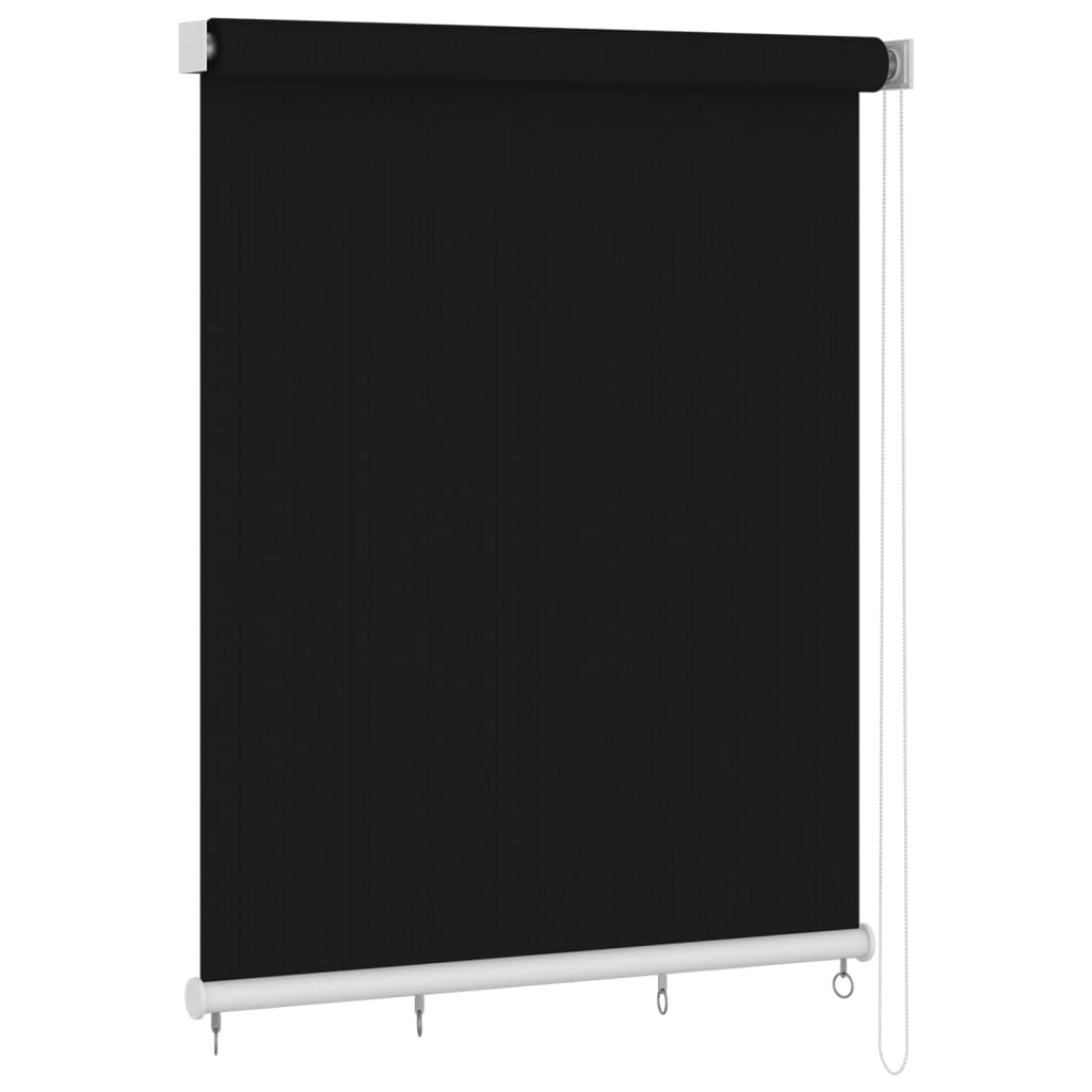 Outdoor Roller Blind 220x230 cm Black