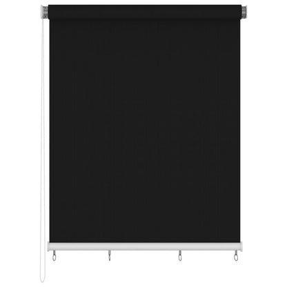Outdoor Roller Blind 240x230 cm Black