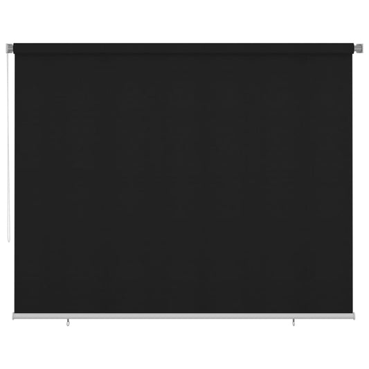 Outdoor Roller Blind 300x230 cm Black
