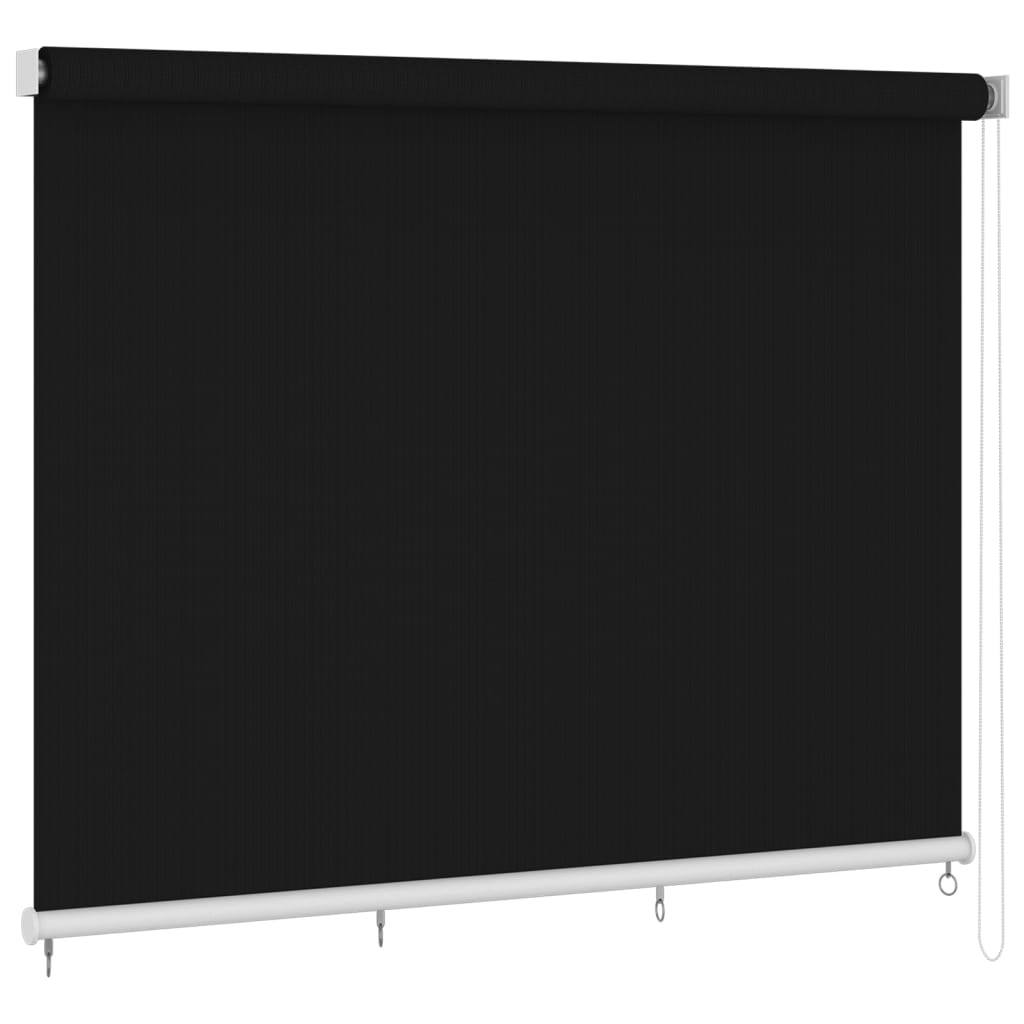 Outdoor Roller Blind 355(W)x230(H) cm Black