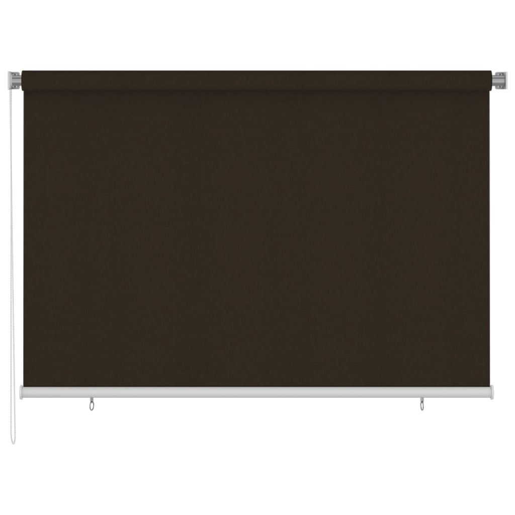 Outdoor Roller Blind 225(W)x140(H) cm Brown
