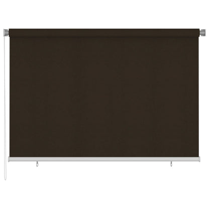 Outdoor Roller Blind 225(W)x140(H) cm Brown