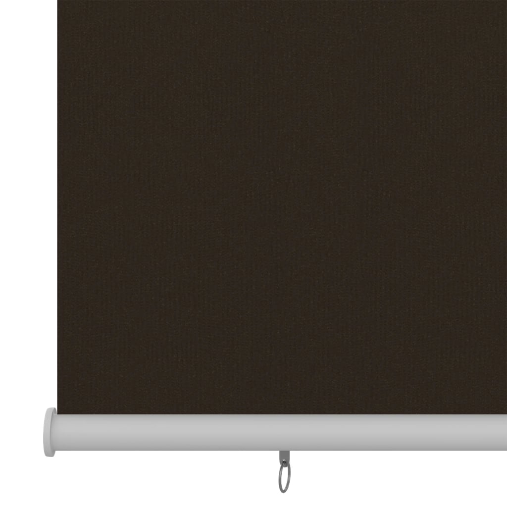 Outdoor Roller Blind 240x230 cm Brown