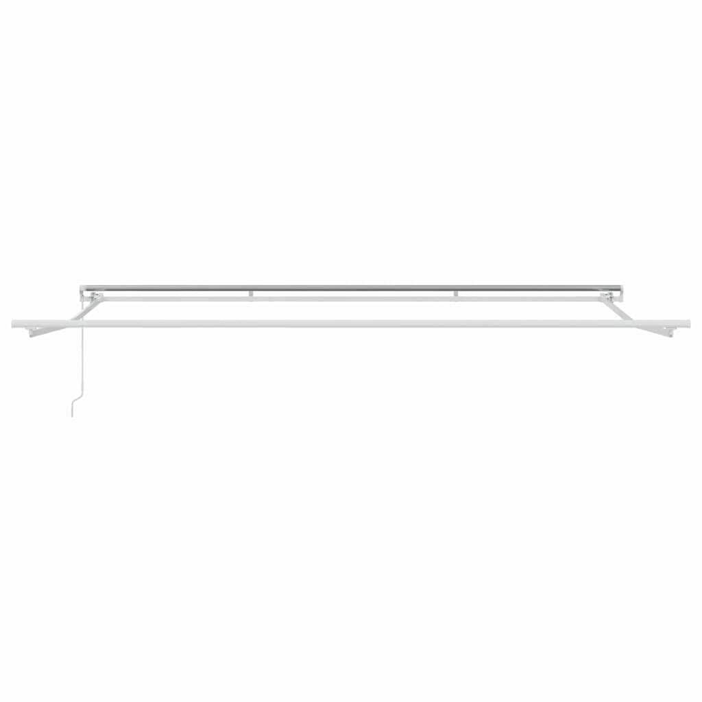 Awning Frame Manual White 400 x 350 cm Aluminium