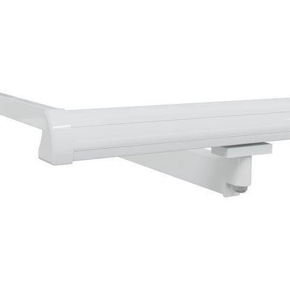 Awning Frame Manual White 450 x 350 cm Aluminium