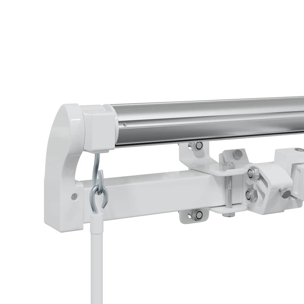 Awning Frame Manual White 450 x 350 cm Aluminium