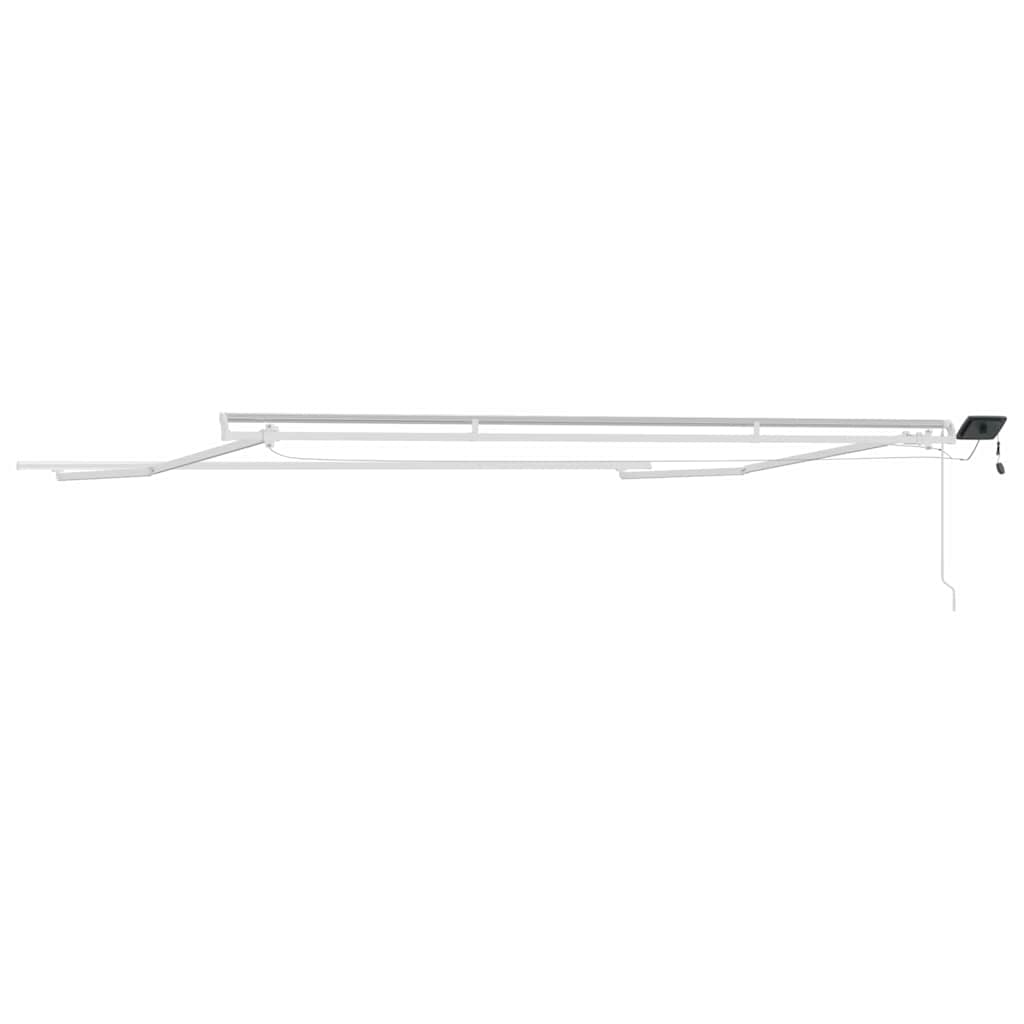 Awning Frame White 400 x 300 cm Aluminium