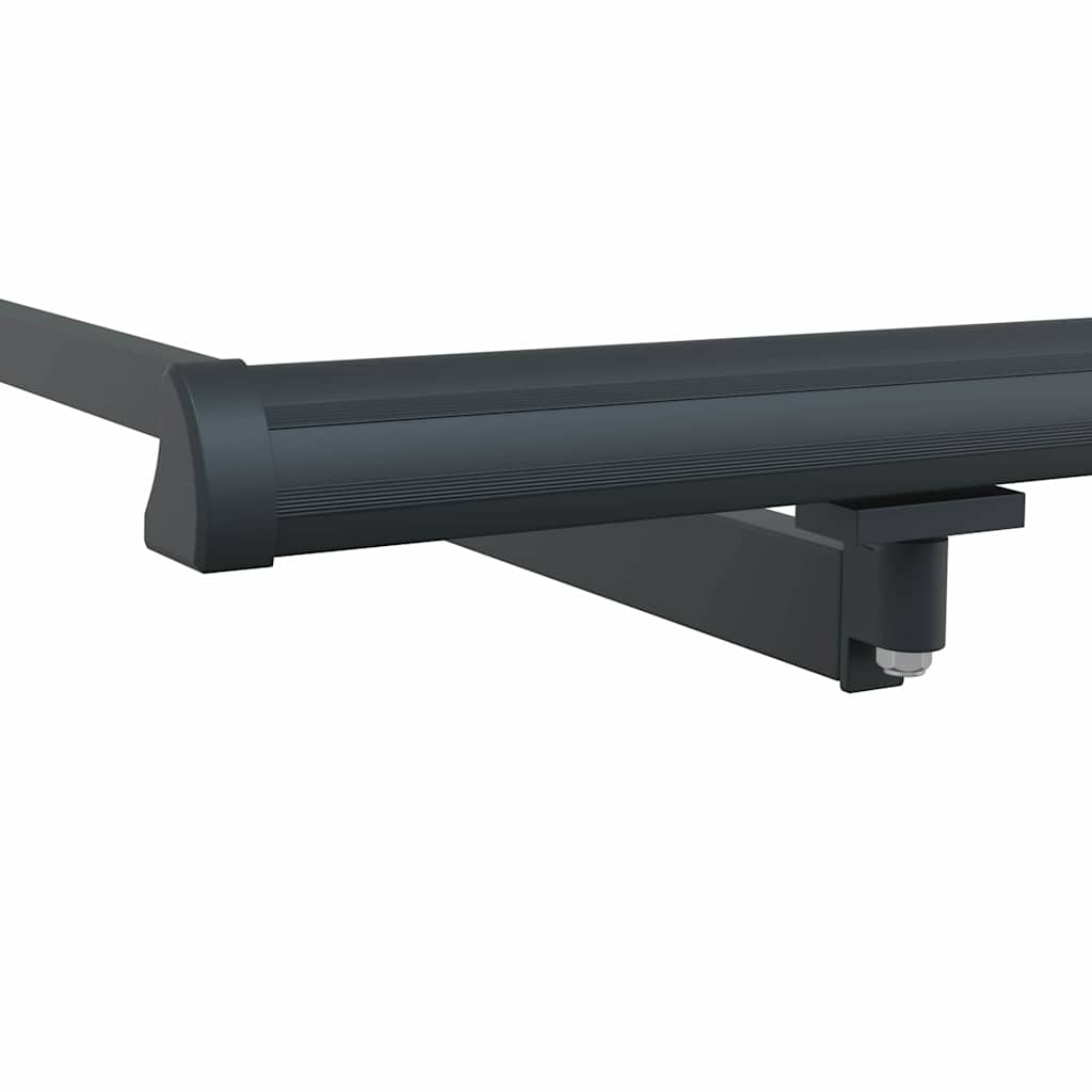 Awning Frame Manual Anthracite 400 x 300 cm Aluminium