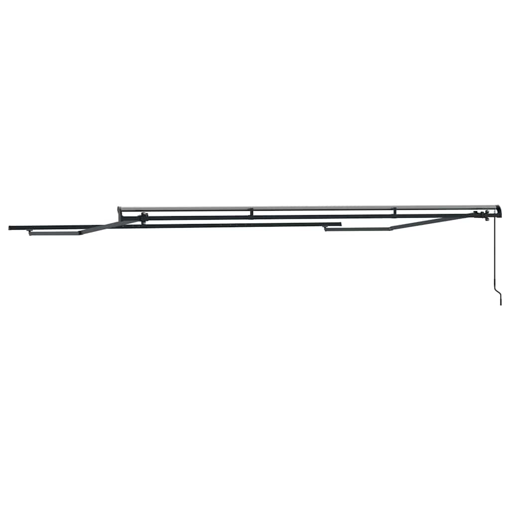 Awning Frame Manual Anthracite 400 x 300 cm Aluminium