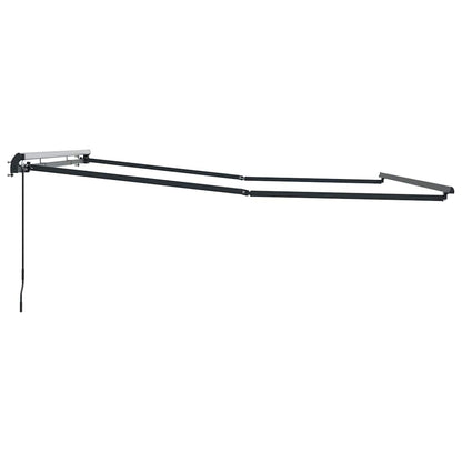 Awning Frame Manual Anthracite 400 x 300 cm Aluminium