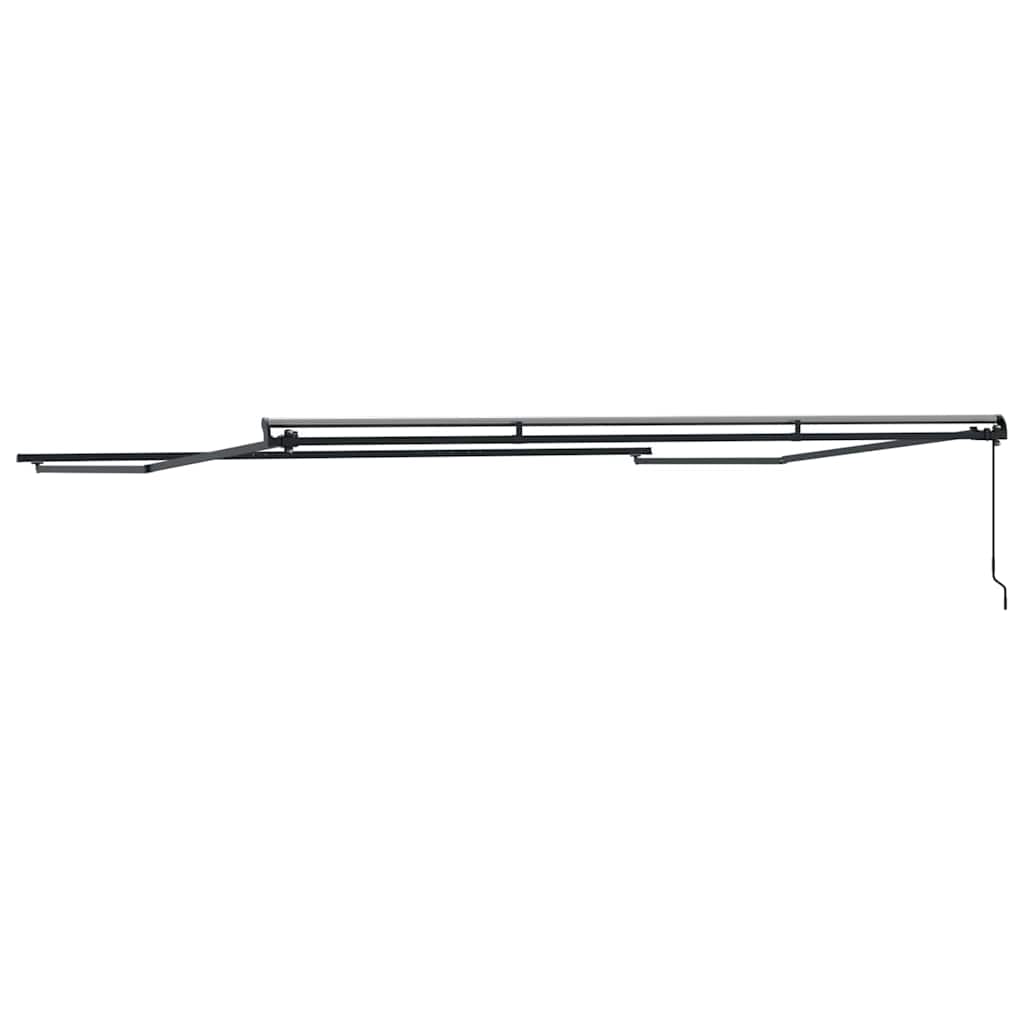 Awning Frame Manual Anthracite 450 x 350 cm Aluminium