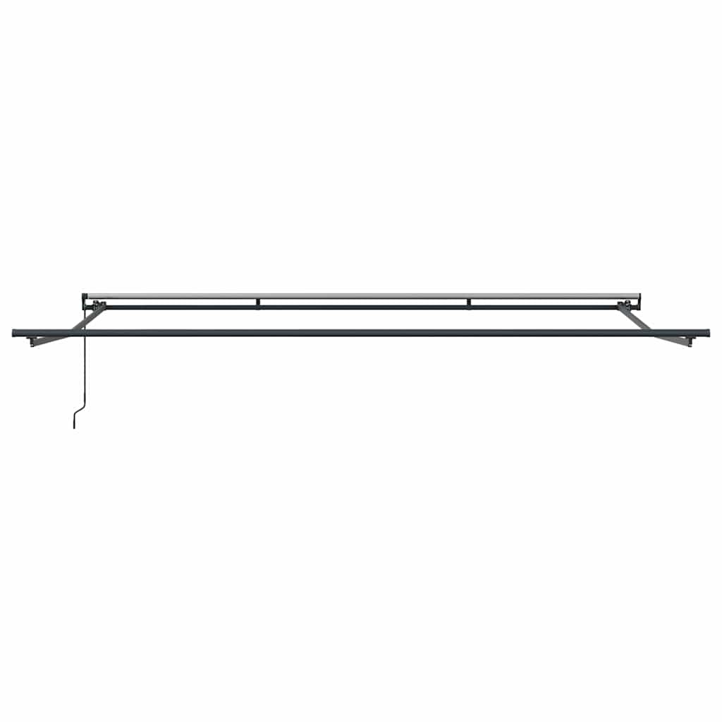 Awning Frame Manual Anthracite 450 x 350 cm Aluminium