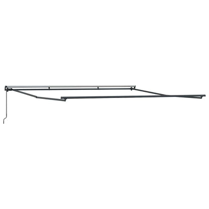 Awning Frame Manual Anthracite 500 x 350 cm Aluminium