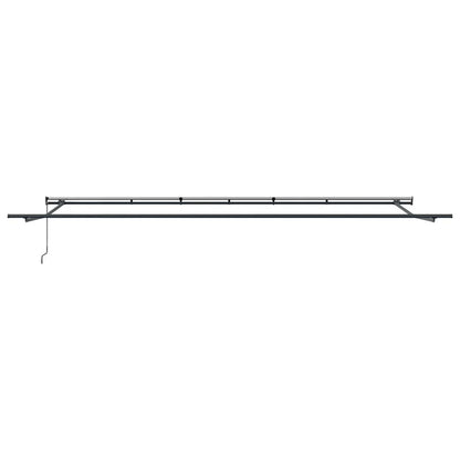 Awning Frame Manual Anthracite 600 x 350 cm Aluminium