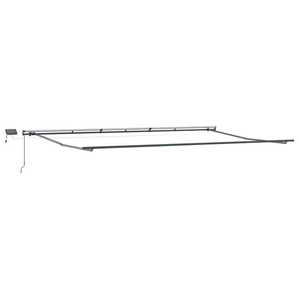 Awning Frame Manual Anthracite 600 x 300 cm Aluminium