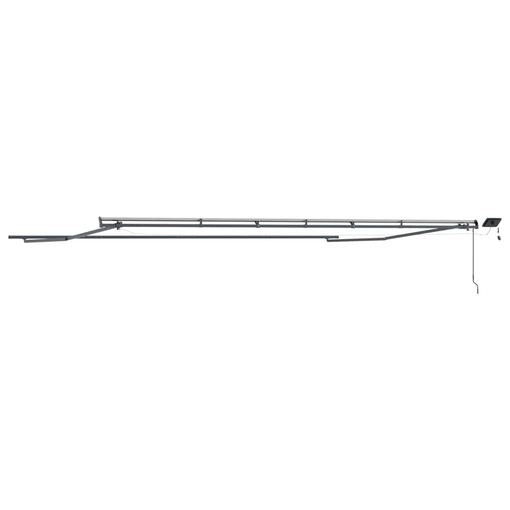 Awning Frame Manual Anthracite 600 x 300 cm Aluminium