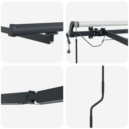 Awning Frame Anthracite 600 x 300 cm Aluminium