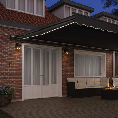 Awning Frame Anthracite 600 x 300 cm Aluminium