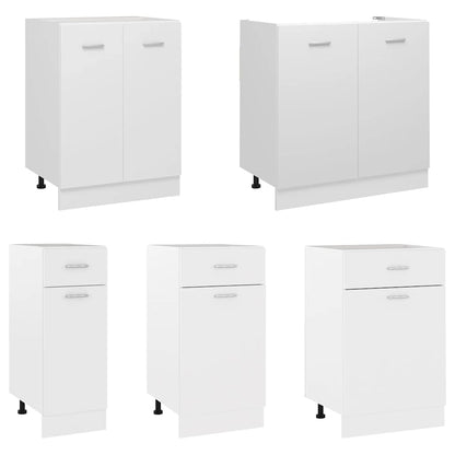 Bottom Cabinet Lyon White 60x46x81.5 cm Engineered Wood