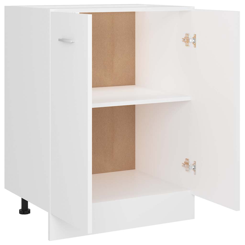 801188 vidaXL Bottom Cabinet "Lyon" White 60x46x81,5 cm Engineered Wood