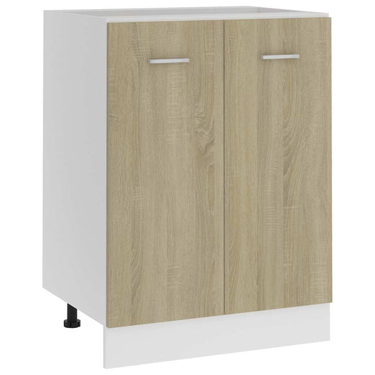 801191 vidaXL Bottom Cabinet "Lyon" Sonoma Oak 60x46x81,5 cm Engineered Wood