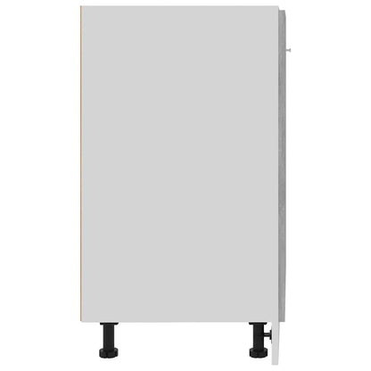 801192 vidaXL Bottom Cabinet "Lyon" Concrete Grey 60x46x81,5 cm Engineered Wood