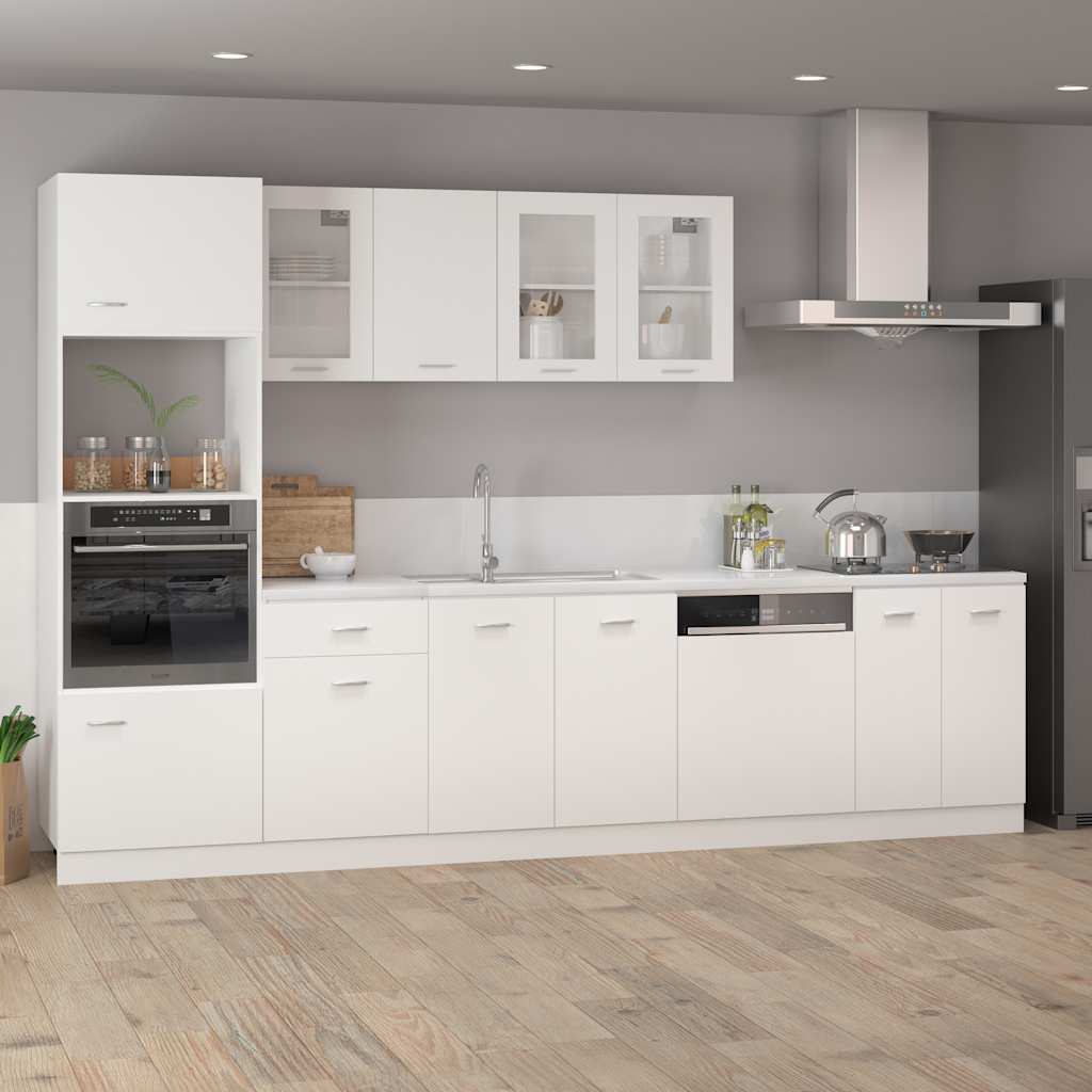 Drawer Bottom Cabinet Lyon White 40x46x81.5 cm Engineered Wood
