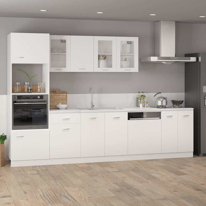 801220 vidaXL Drawer Bottom Cabinet "Lyon" White 50x46x81,5 cm Engineered Wood