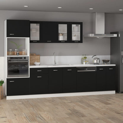 Drawer Bottom Cabinet | Black | Engineered wood | 50 x 46 x 81.5 cm