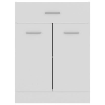 801228 vidaXL Drawer Bottom Cabinet "Lyon" White 60x46x81,5 cm Engineered Wood