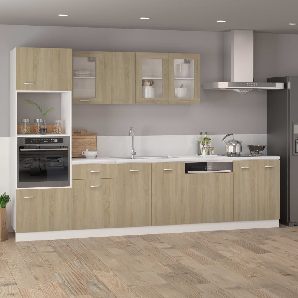 Hanging Cabinet Lyon Sonoma Oak 39.5x31x60 cm Engineered Wood