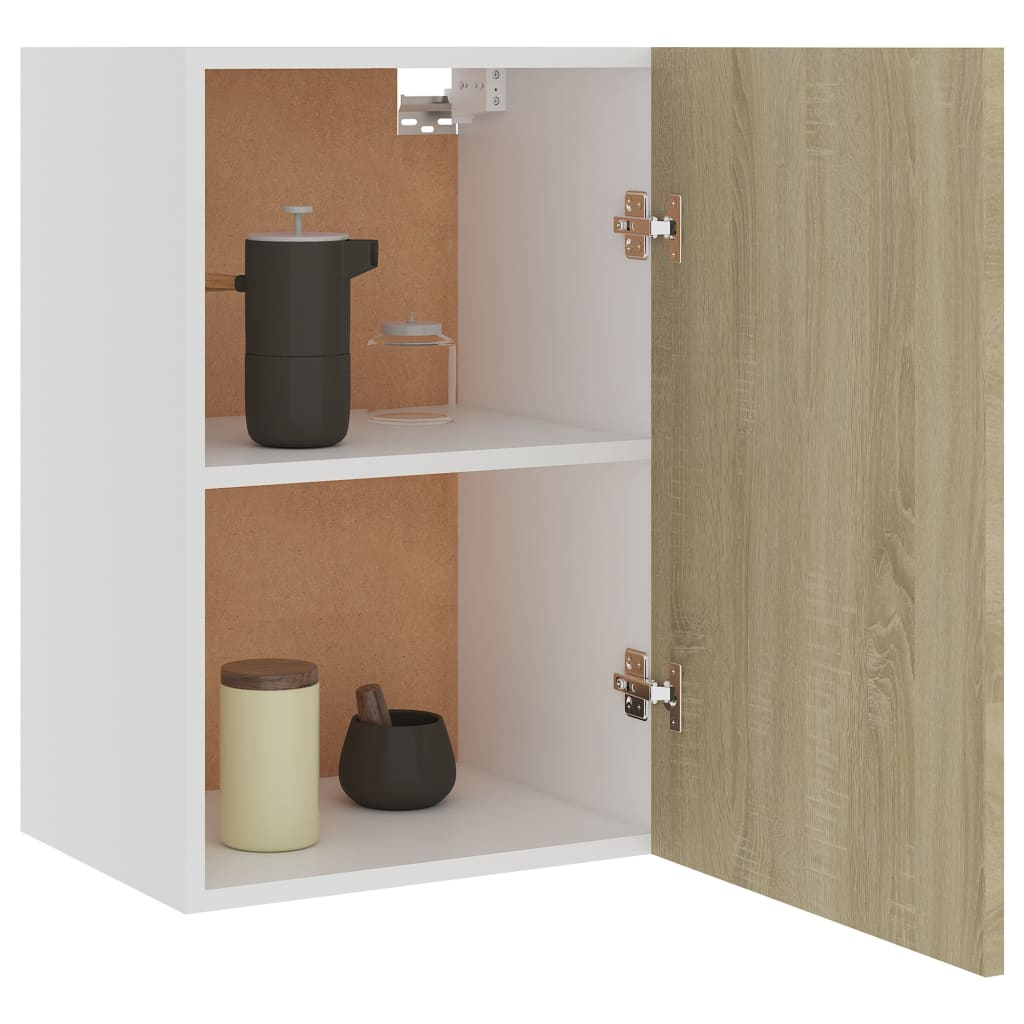 Hanging Cabinet Lyon Sonoma Oak 39.5x31x60 cm Engineered Wood