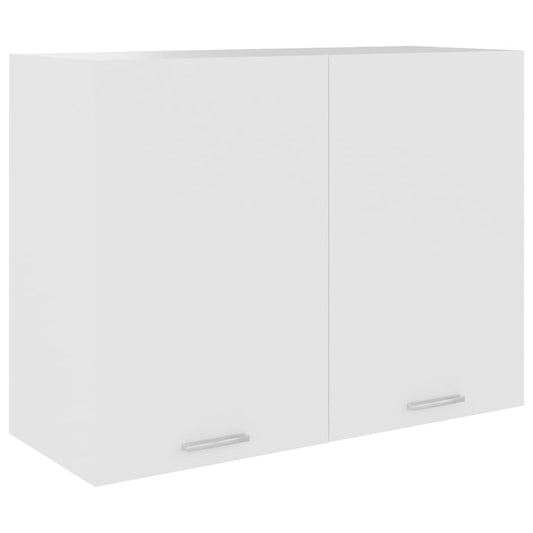 801276 vidaXL Hanging Cabinet "Lyon" White 80x31x60 cm Engineered Wood