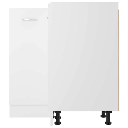 Corner Bottom Cabinet "Lyon" White 75,5x75,5x81,5 cm Engineered Wood