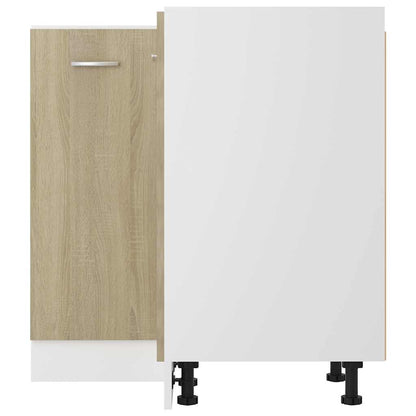 Corner Bottom Cabinet "Lyon" Sonoma Oak 75.5x75.5x81.5 cm