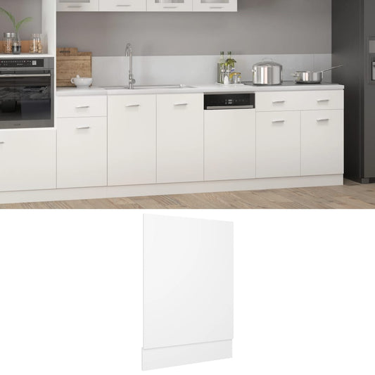 Dishwasher Panel Lyon White 45x3x67 cm Engineered Wood
