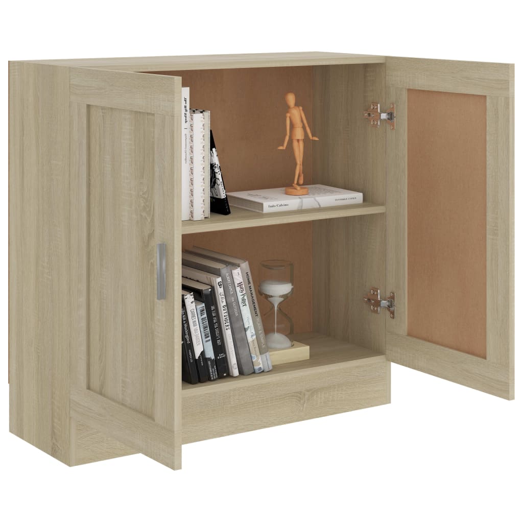Book Cabinet Sonoma Oak 82.5x30.5x80 cm Engineered Wood