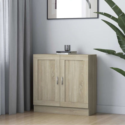 Book Cabinet Sonoma Oak 82.5x30.5x80 cm Engineered Wood